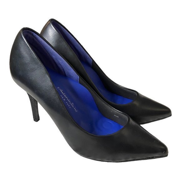 Antonia Saint Victoria High Heel‎ 3.0 black pump heels 8.5 work business - Picture 7 of 11